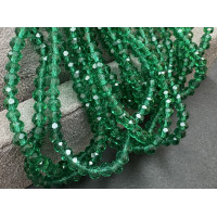 Рондели стеклянные Emerald RSD/20 3×4 мм/ 1 нить Рондели стеклянные Emerald RSD/20 3×4 мм/ 1 нить