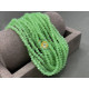 Рондели стеклянные Light Green Opal RSD/22 3×4 мм/ 1 нить