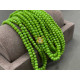 Рондели стеклянные Opaque Lime Green RSD/23 3×4 мм/ 1 нить