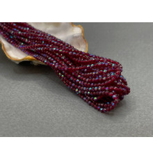 Шпинель синтетическая Garnet AB 2 мм / 1 нить