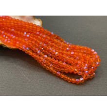 Шпинель синтетическая Hyacinth AB 3 мм/ 1 нить