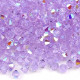 Биконусы Preciosa Violet AB 4 mm