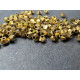 Биконусы Preciosa Crystal Aurum Full 3 mm