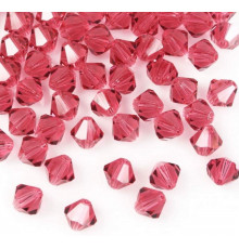 Биконусы Preciosa Indian Pink 4 mm
