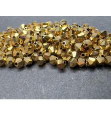 Биконусы Preciosa Crystal Aurum Full 4 mm