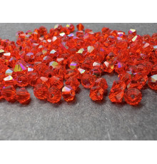 Биконусы Preciosa Hyacinth AB 4 mm
