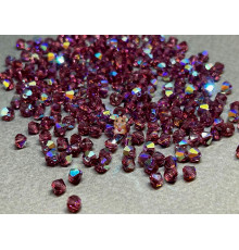 Биконусы Preciosa Amethyst AB 4 mm
