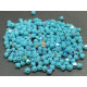 Биконусы Preciosa Turquoise AB 4 mm