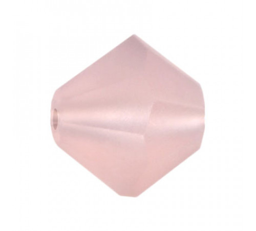 Биконусы Preciosa Light  Rose Matt 4 mm