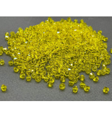Биконусы Preciosa Citrine 5 мм (12 шт)