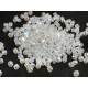 Биконусы Preciosa Crystal AB*2 4 mm