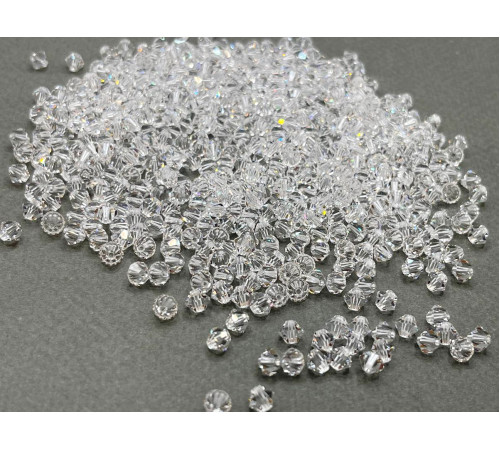 Биконусы Preciosa Crystal 5 мм (12 шт)