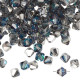 Биконусы Preciosa Crystal Bermuda Blue 4 mm