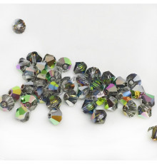 Биконусы Preciosa Crystal Vitrail Medium 2sd. 4 mm