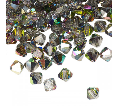 Биконусы Preciosa Crystal Vitrail Medium 2sd. 4 mm