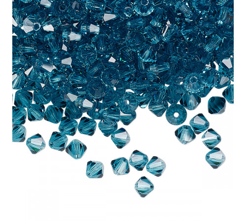 Биконусы Preciosa Indicolite 4 mm