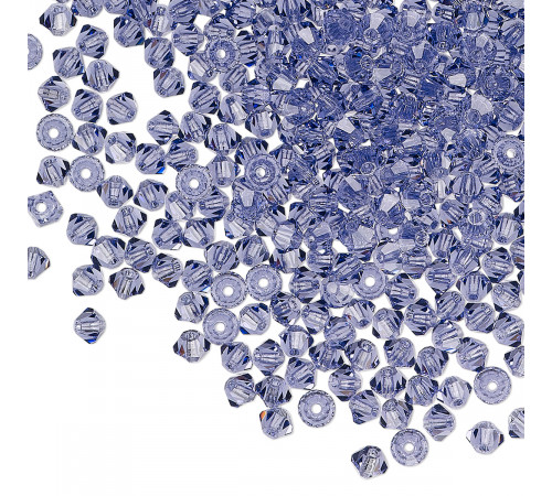 Биконусы Preciosa Tanzanite 3 mm