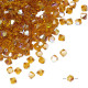 Биконусы Preciosa Topaz AB 4 mm