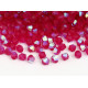 Биконусы Preciosa Fuchsia AB Matt 4 mm