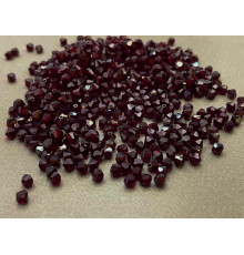 Биконусы Preciosa Garnet 4 mm