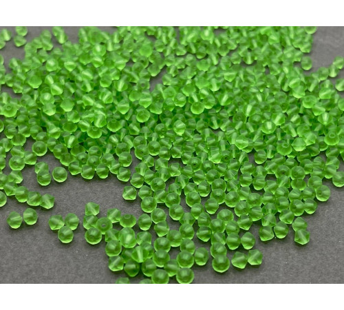Биконусы Preciosa Peridot Matte 4 mm