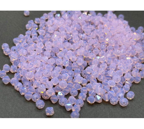 Биконусы Preciosa Rose Opal 4 mm