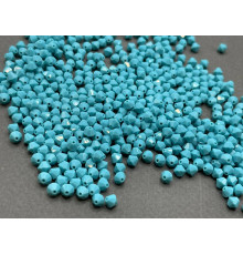 Биконусы Preciosa Turquoise 4 mm