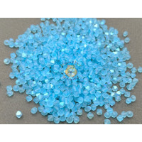Биконусы Preciosa Aqua Bohemica AB Matt 4 mm