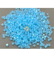 Биконусы Preciosa Aqua Bohemica AB Matt 4 mm
