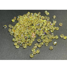 Биконусы Preciosa Jonquil AB 4 mm