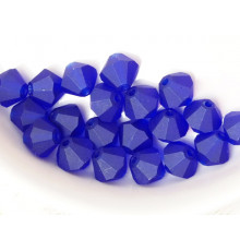 Биконусы Preciosa Cobalt Blue Matt 3 mm
