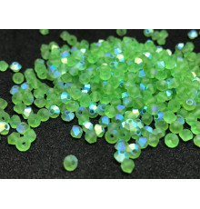 Биконусы Preciosa Peridot AB Matte 3 mm