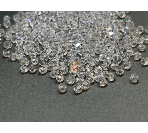 Биконусы Preciosa Crystal 4 mm