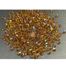 Биконусы Preciosa Light Colorado Topaz AB 4 mm