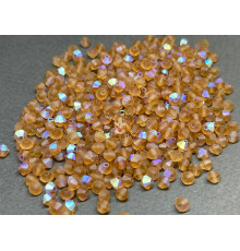 Биконусы Preciosa Light Colorado Topaz AB Matt 4 mm