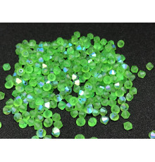 Биконусы Preciosa Peridot AB Matte 4 mm