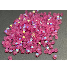 Биконусы Preciosa Rose AB Matte 4 mm