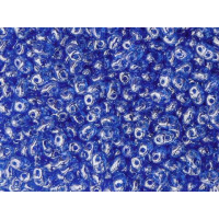 Чешские бусины MATUBO Miniduo Sapphire Luster 2-hole 2x4 мм/ 3г 