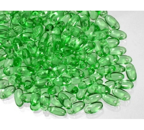 Бусины Рис Peridot Rizo Glass beads 2,5 x 6 mm 
