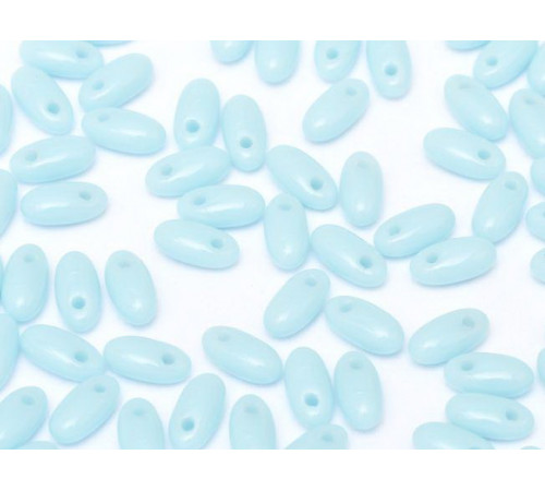 Бусины Рис Turquoise Rizo Glass beads 2,5 x 6 mm 