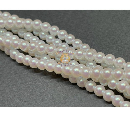 Жемчуг Белый радужный, 30000 Preciosa Ornela, pearlescent 