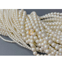 Жемчуг Кремовый радужный, 30001, Preciosa Ornela, pearlescent 