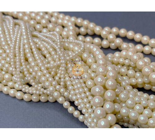 Жемчуг Бежевый радужный, 30002  Preciosa Ornela, pearlescent 