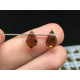Подвеска - капля Smoked Topaz 6*10 мм