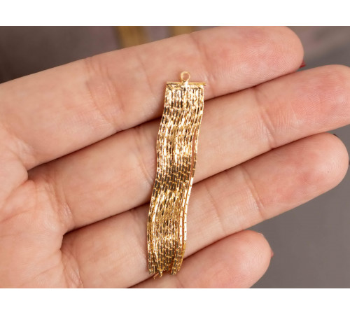 Подвеска Цепочки 18К Gold 1х5 мм / 1 шт