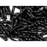 Витой стеклярус Miyuki Black TW-12-0401