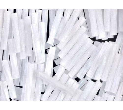 Витой стеклярус Miyuki Matted Crystal AB TW-12-0250F