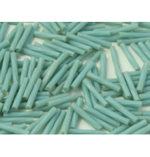 Витой стеклярус Matted Metallic Turquoise TW-12-1251