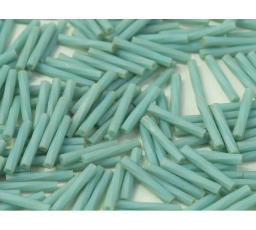 Витой стеклярус Matted Metallic Turquoise TW-12-1251