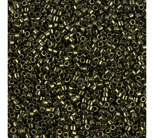 Бисер MIYUKI Delica 11/0 #DB0011 - Metallic Olive